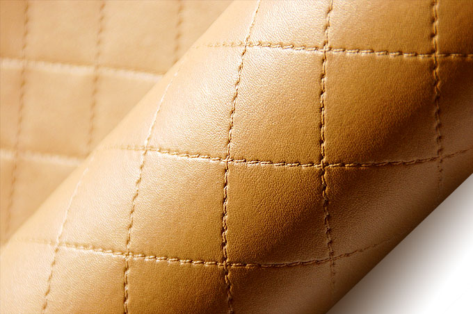 Francais Stitched Faux-Leather